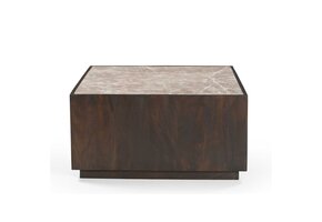 Starfurn - Salontafel  - Bruin - 80x80x40 cm