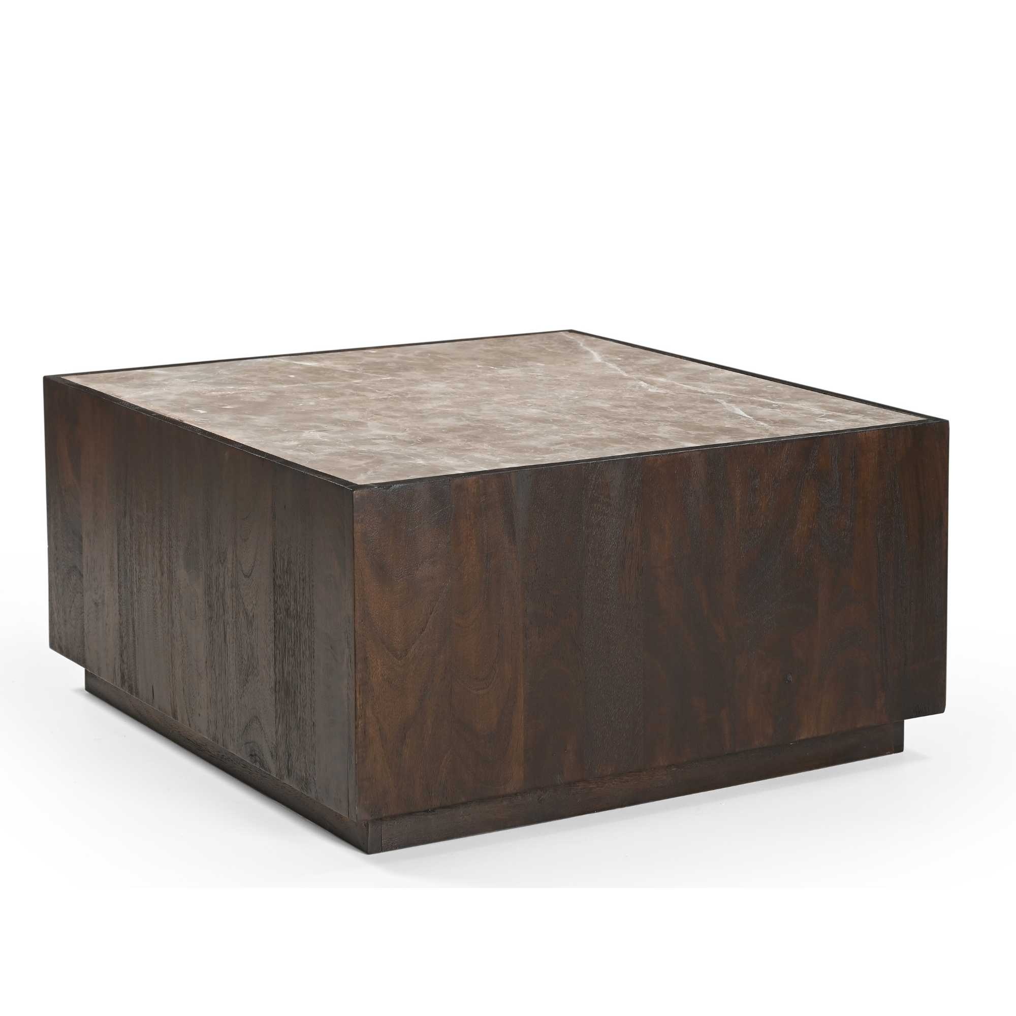 Starfurn - Salontafel  - Bruin - 80x80x40 cm