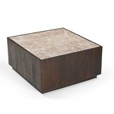 Starfurn - Salontafel  - Bruin - 80x80x40 cm