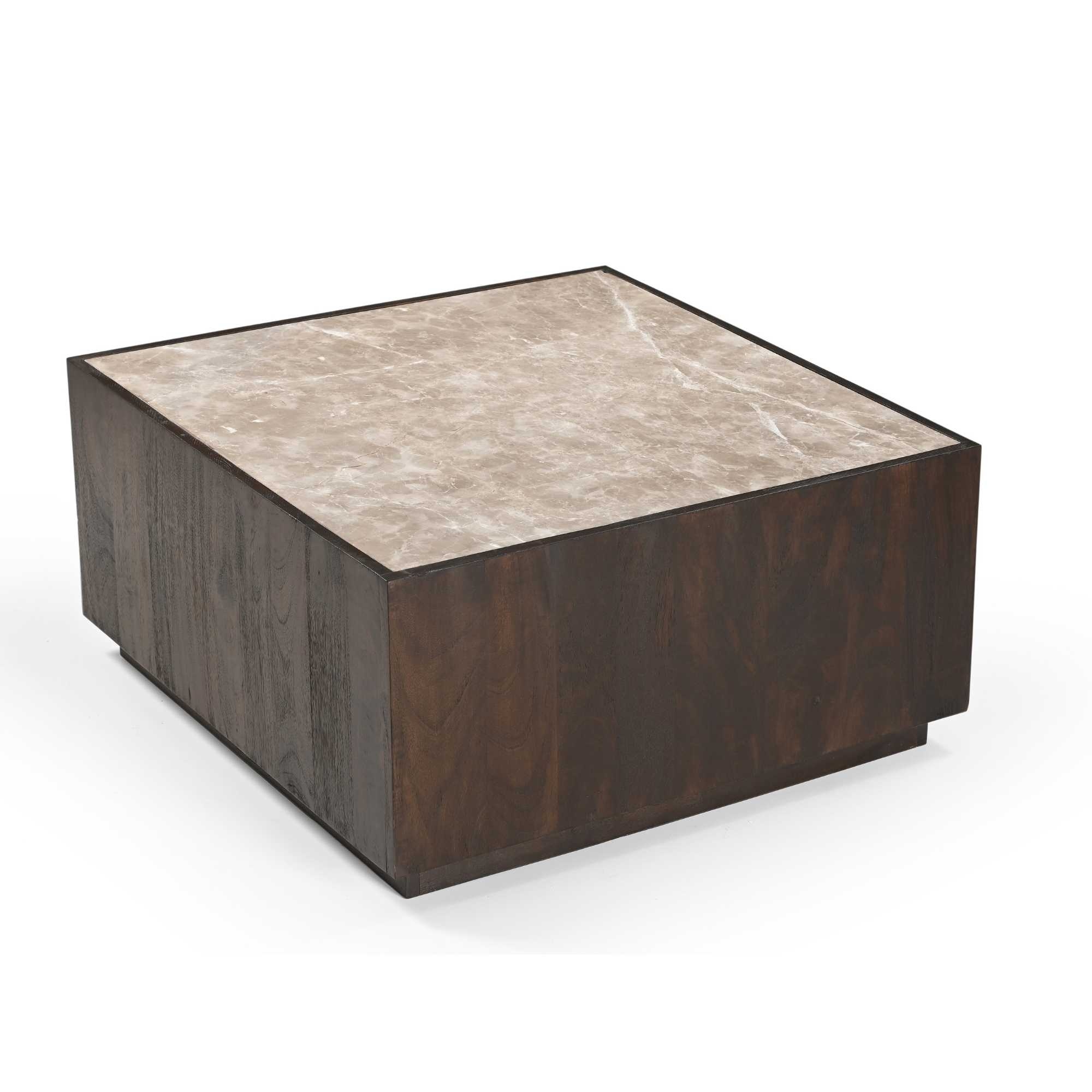 Starfurn - Salontafel  - Bruin - 80x80x40 cm
