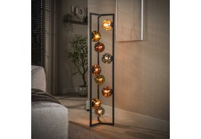 Hoyz Collection - Vloerlamp Stellar - Zwart - 34x34x150 cm