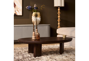 Starfurn - Salontafel Zillah - Bruin - 70x130x35 cm