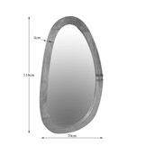 Starfurn - Spiegel Lou - Bruin - 3x118x68 cm