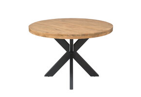 Starfurn - Eettafel Ron - Bruin - 120x120x76 cm