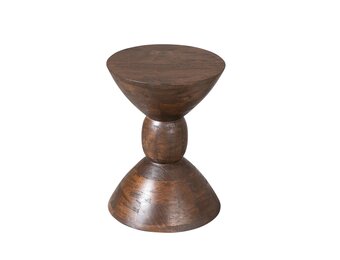 Starfurn - Bijzettafel Ron - Bruin - 30x30x40 cm