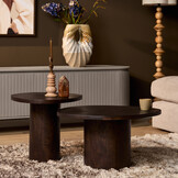 Starfurn - Salontafel Mirre - Bruin - 56x70x38 cm