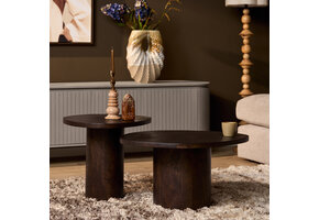 Starfurn - Salontafel Mirre - Bruin - 56x70x38 cm