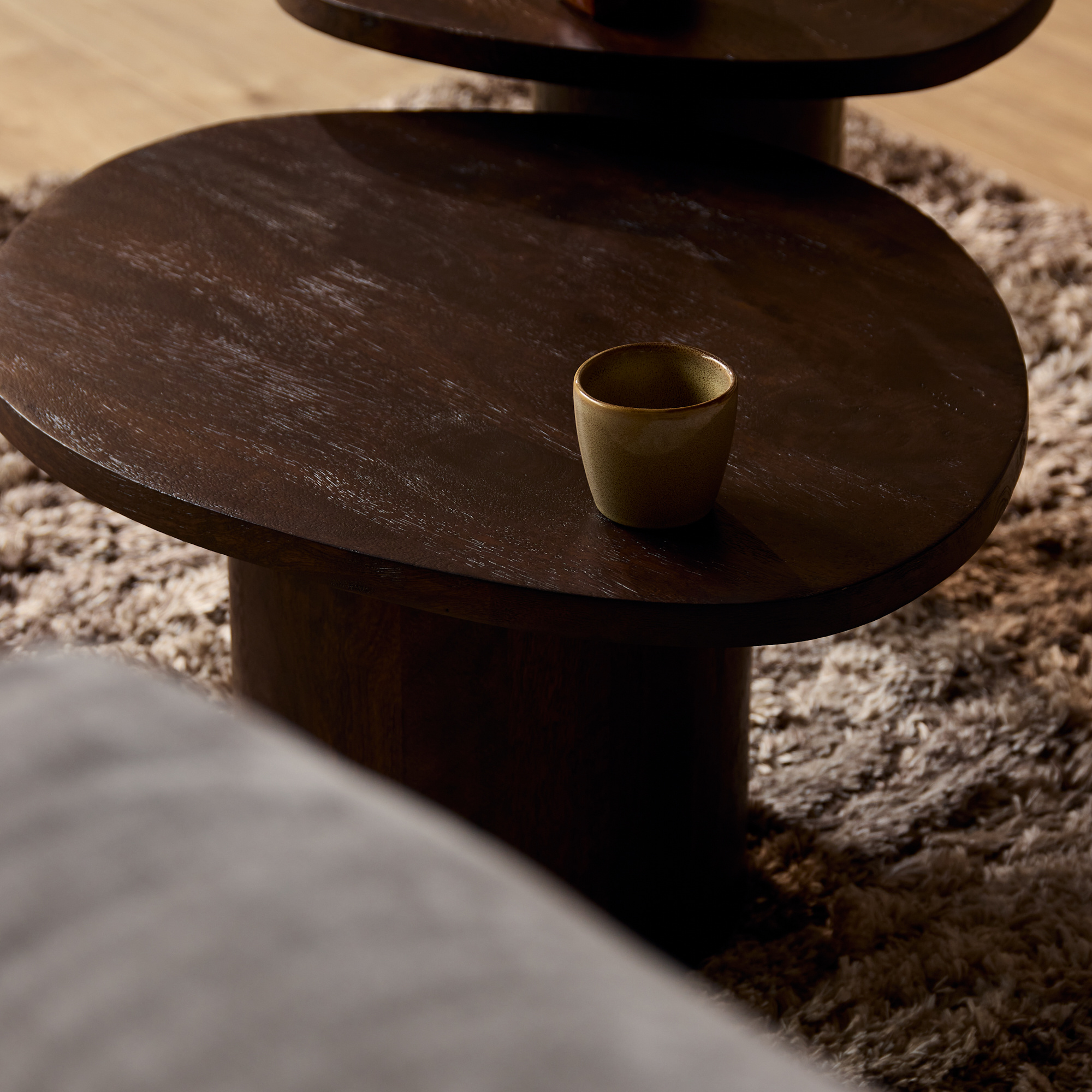 Starfurn - Salontafel Mirre - Bruin - 56x70x38 cm