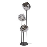 Hoyz Collection - Vloerlamp Rock - Zilver - 50x50x165 cm