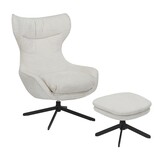 Starfurn - Fauteuil Liv - Wit - 85x77x108 cm