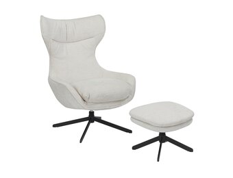 Starfurn - Fauteuil Liv - Wit - 85x77x108 cm