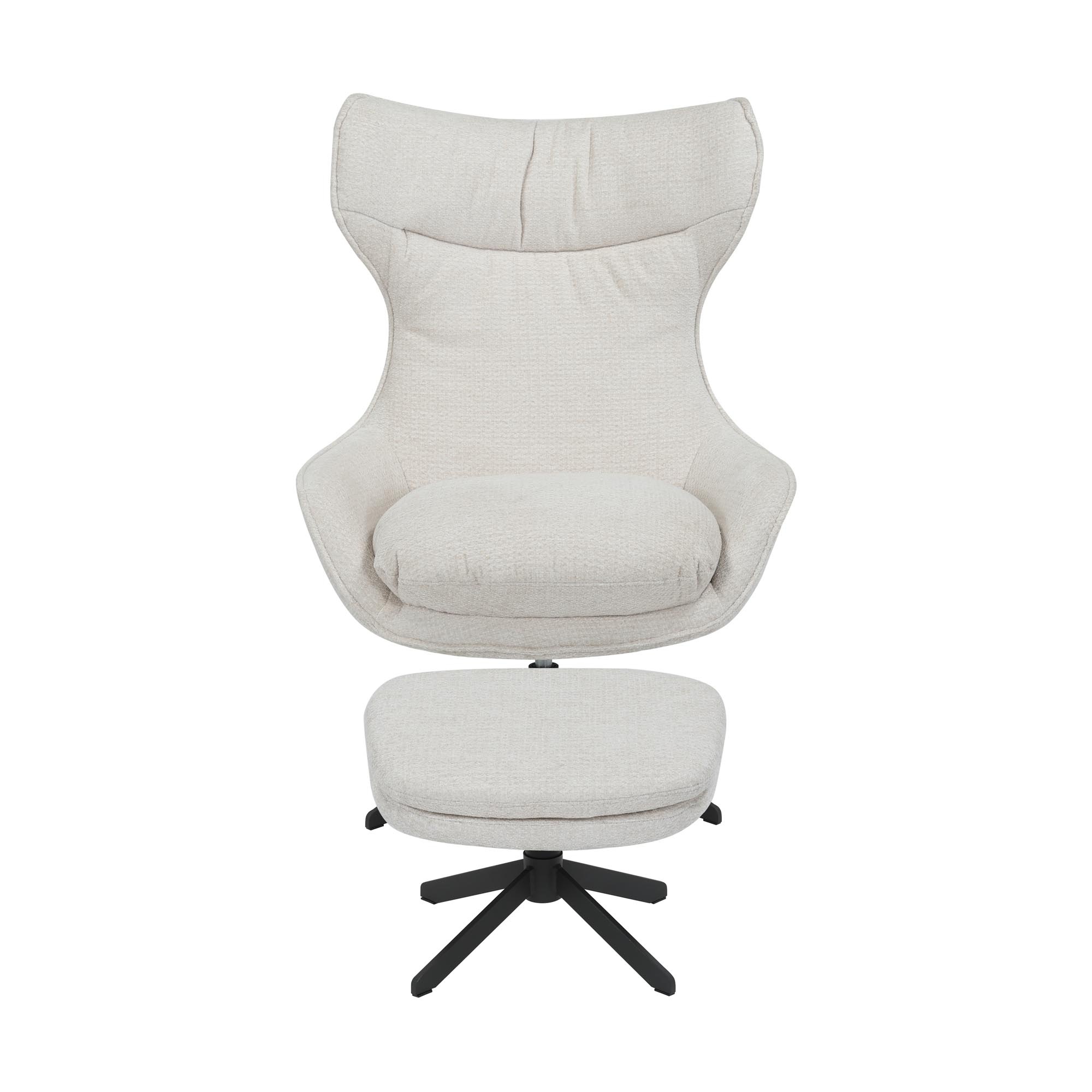 Starfurn - Fauteuil Liv - Wit - 85x77x108 cm