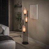 Hoyz Collection - Vloerlamp Cocoon - Bruin - 35x35x178 cm