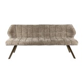 Hoyz Collection - Eetkamerbanken Raster - Bruin - 58x180x81 cm