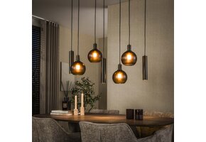 Hoyz Collection - Hanglamp Sfera - Bruin - 35x100x150 cm