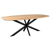 Starfurn - Eettafel Ferris - Bruin - 120x280x76 cm
