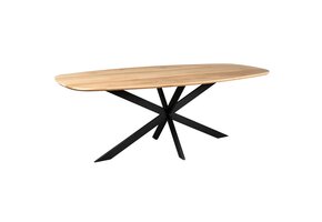 Starfurn - Eettafel Ferris - Bruin - 120x280x76 cm