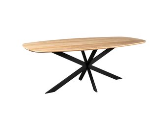 Starfurn - Eettafel Ferris - Bruin - 120x280x76 cm
