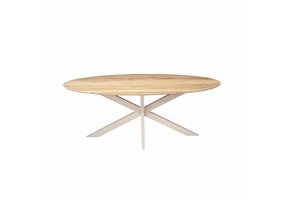Starfurn - Eettafel Ferris - Beige - 100x210x76 cm
