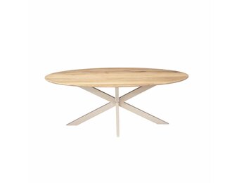 Starfurn - Eettafel Ferris - Beige - 100x210x76 cm