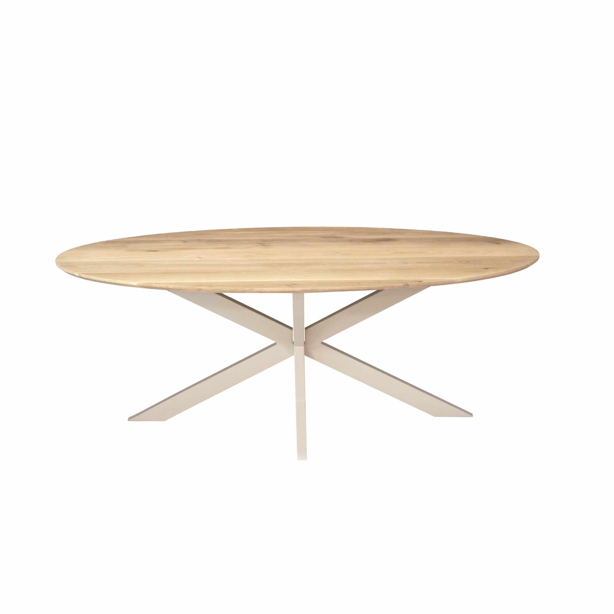 Starfurn - Eettafel Ferris - Beige - 100x210x76 cm