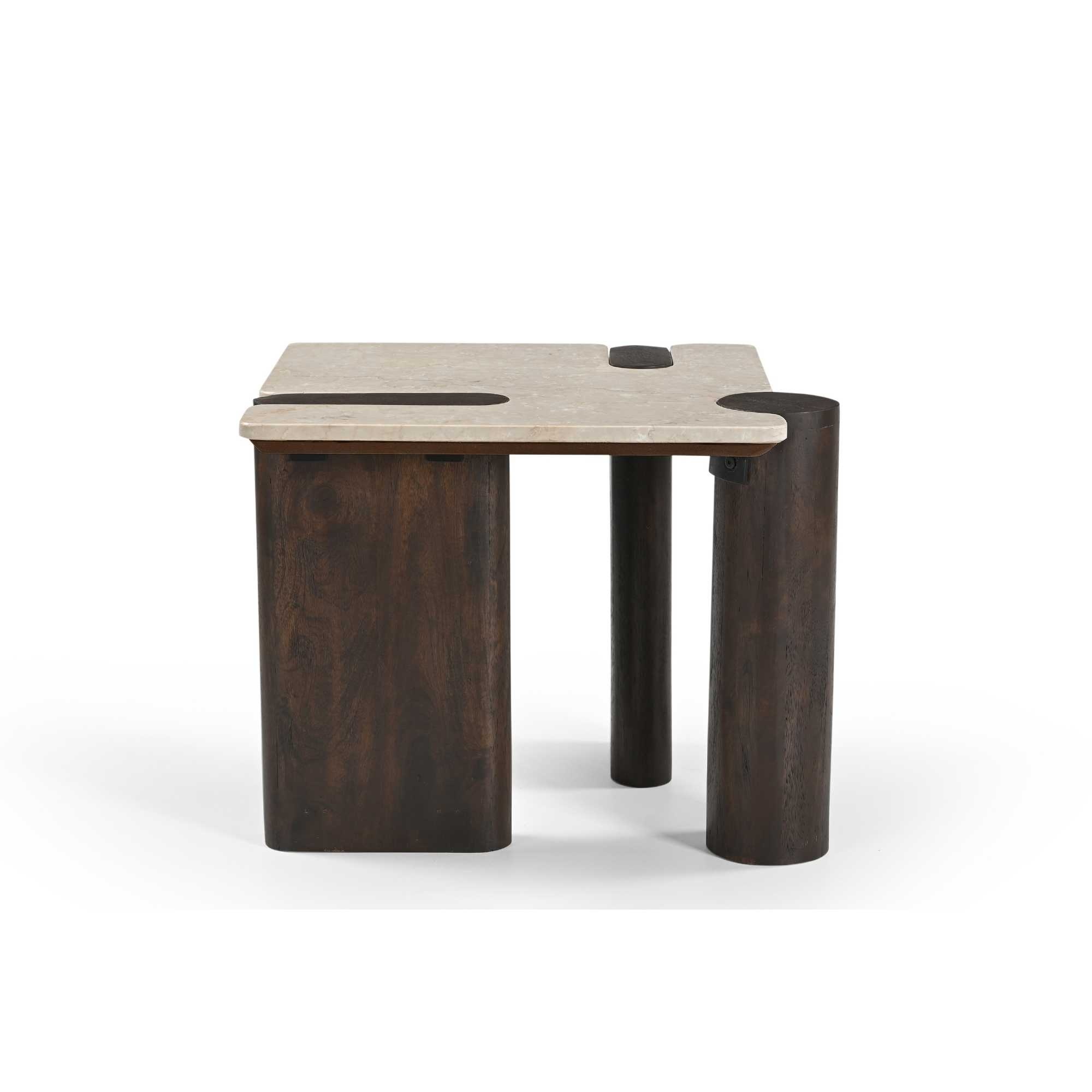 Starfurn - Bijzettafel Mae - Bruin - 50x57x45 cm