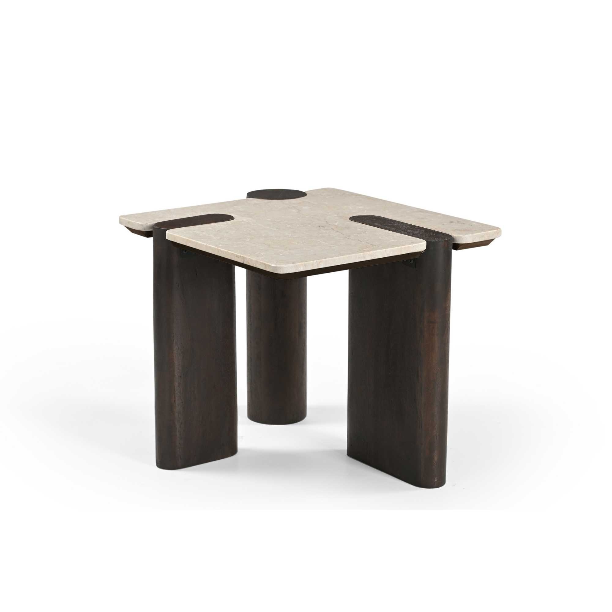 Starfurn - Bijzettafel Mae - Bruin - 50x57x45 cm