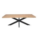 Starfurn - Eettafel Dakota - Bruin - 100x240x76 cm
