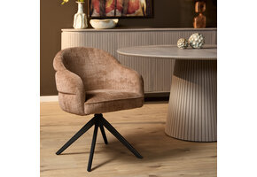 Starfurn - Eetkamerstoel  - Zwart - 64x65x83 cm