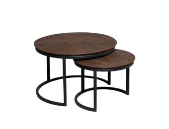 Starfurn - Salontafel Otik - Bruin - 70x70x45 cm