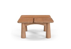 Starfurn - Salontafel  - Bruin - 70x80x36 cm
