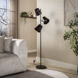 Hoyz Collection - Vloerlamp Kinetic - Bruin - 40x40x167 cm