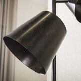 Hoyz Collection - Vloerlamp Kinetic - Bruin - 40x40x167 cm