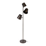 Hoyz Collection - Vloerlamp Kinetic - Bruin - 40x40x167 cm