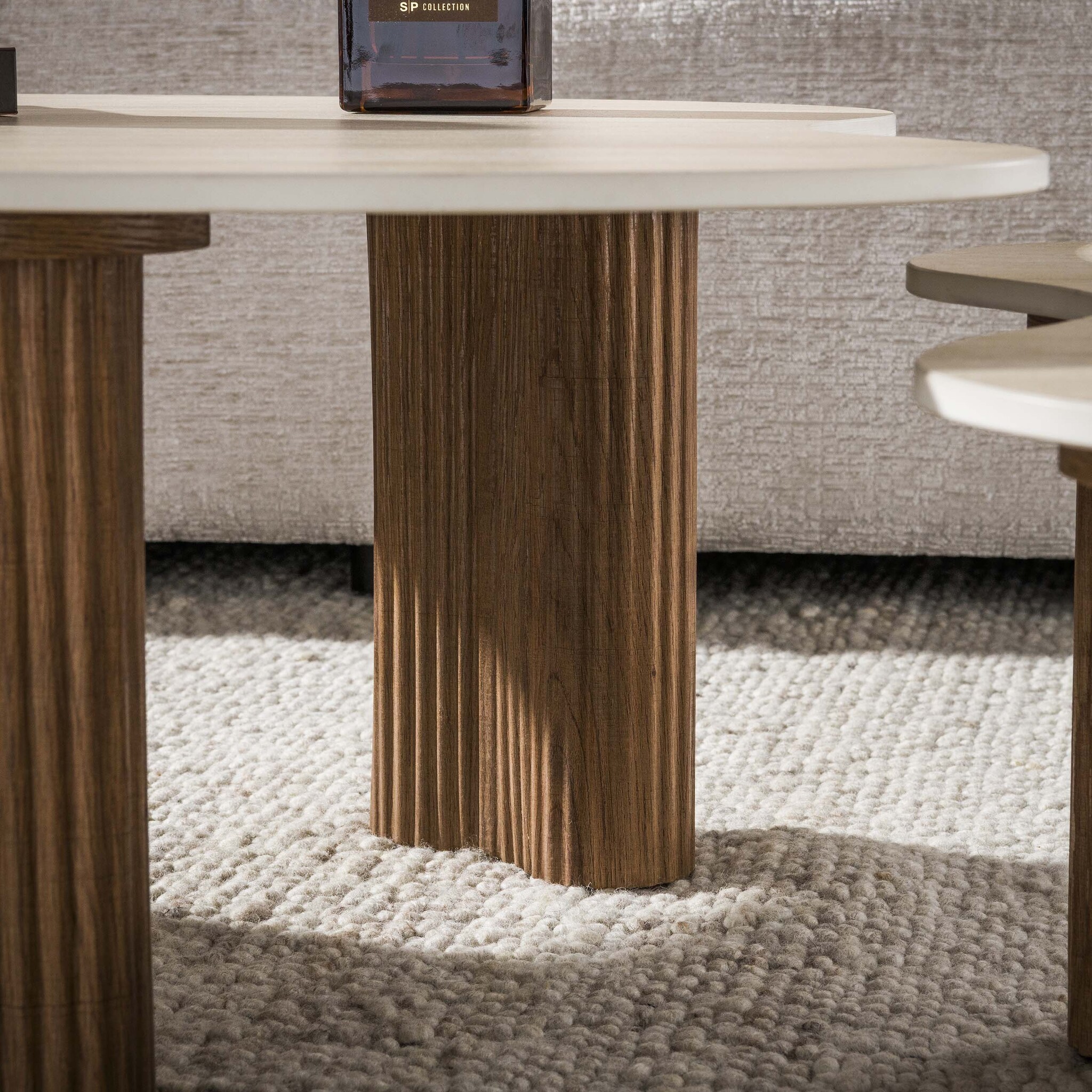 Hoyz Collection - Salontafel Ceramo Aperto - Bruin - 80x102x35 cm