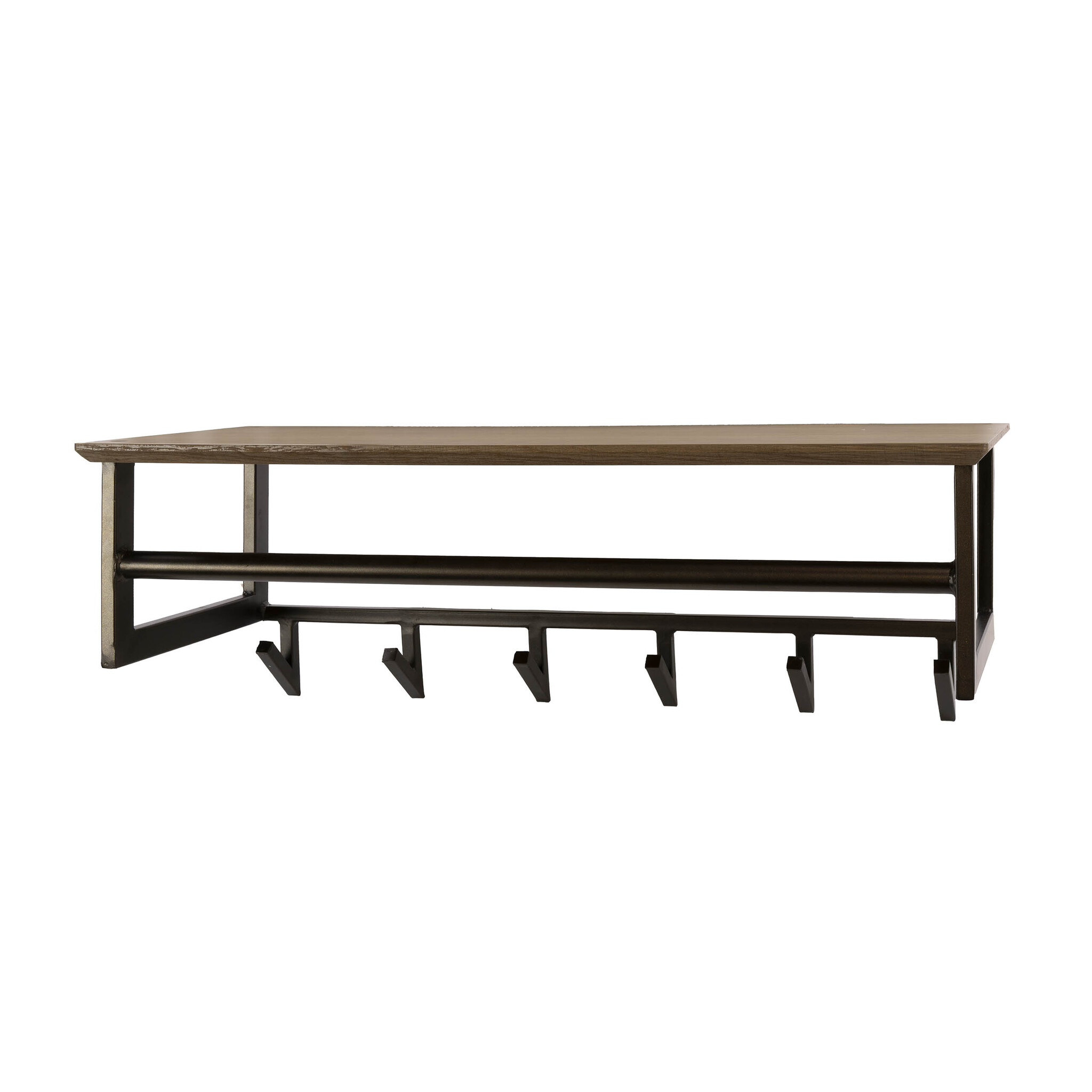 Hoyz Collection - Kapstok Bruno - Bruin - 30x80x28 cm