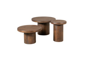 Starfurn - Salontafel Maya - Bruin - 70x70x45 cm