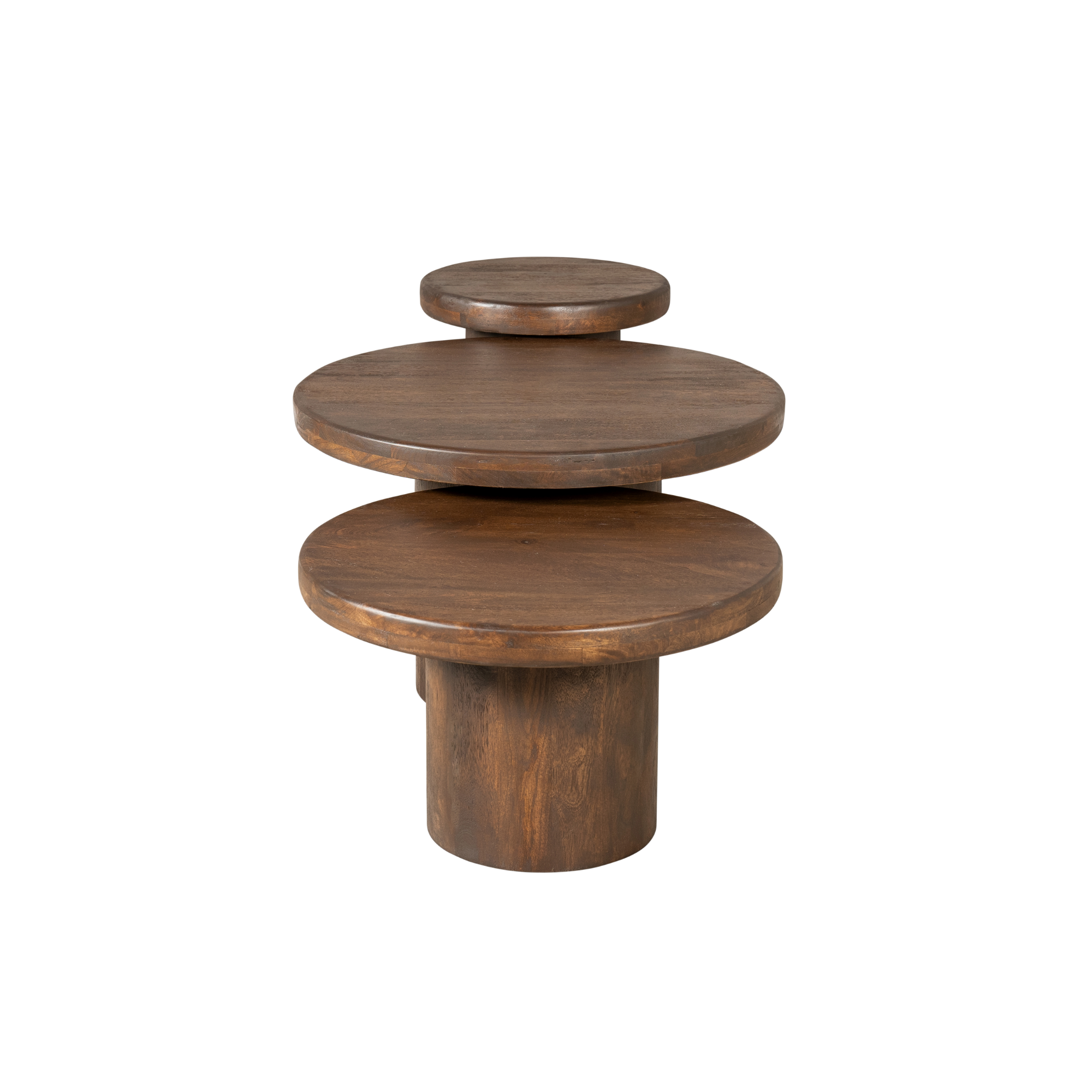 Starfurn - Salontafel Maya - Bruin - 70x70x45 cm