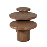 Starfurn - Salontafel Maya - Bruin - 70x70x45 cm