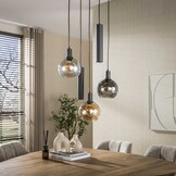 Hoyz Collection - Hanglamp Sfera - Zwart - 50x50x150 cm