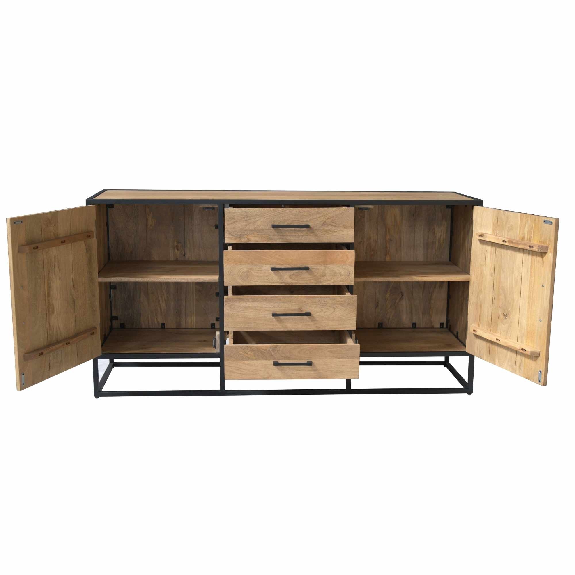 Starfurn - Dressoir Dakota - Bruin - 45x165x85 cm