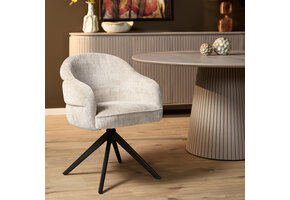 Starfurn - Eetkamerstoel  - Zwart - 65x64x83 cm