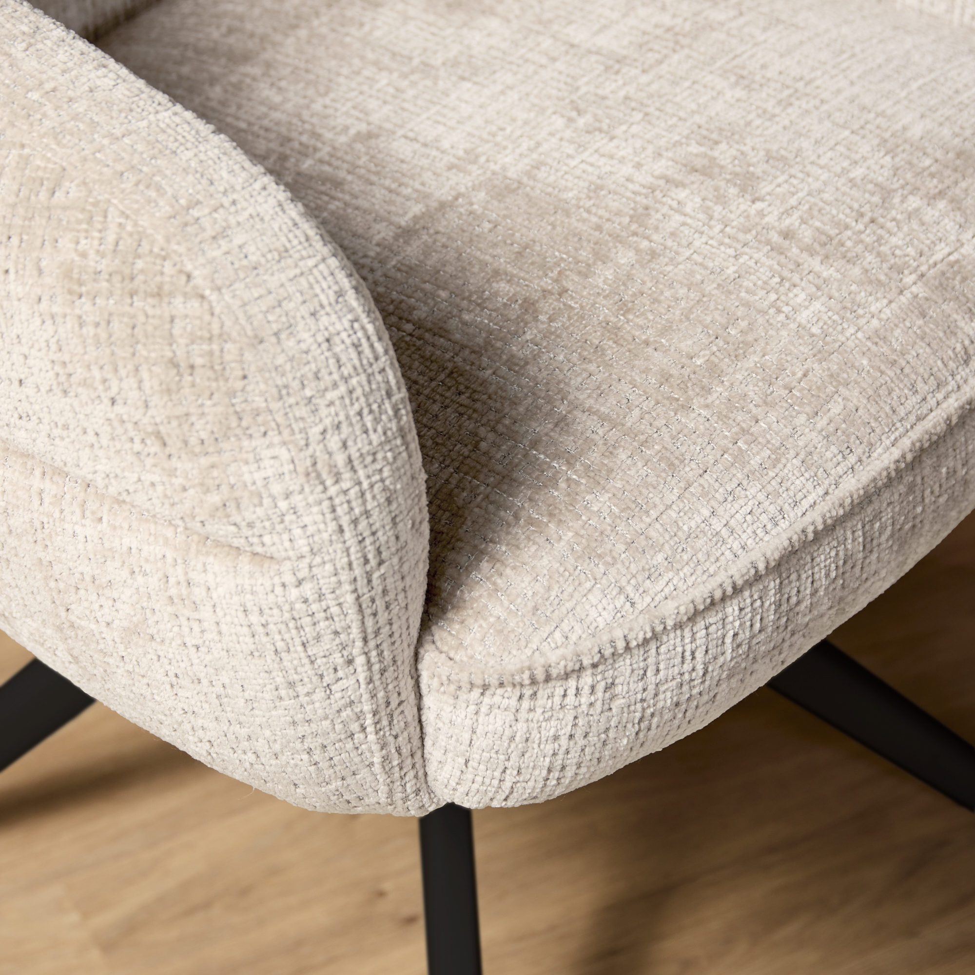 Starfurn - Eetkamerstoel  - Zwart - 65x64x83 cm