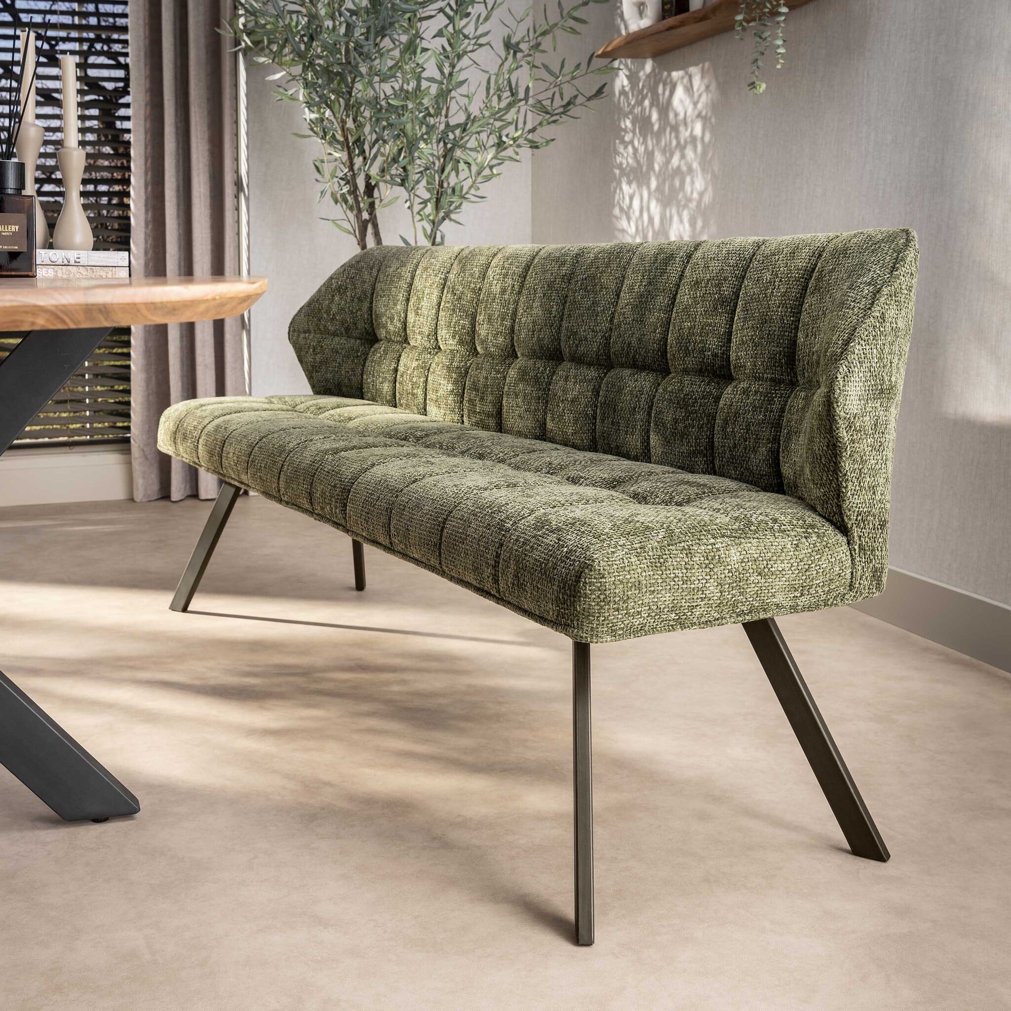 Hoyz Collection - Eetkamerbanken Raster - 72HB - 58x180x81 cm