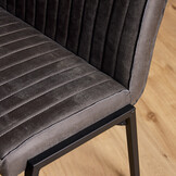 Starfurn - Eetkamerbank Tivoli - Grijs - 56x185x88 cm