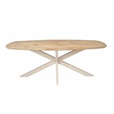 Starfurn - Eettafel Ferris - Beige - 100x200x76 cm