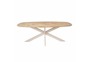 Starfurn - Eettafel Ferris - Beige - 100x200x76 cm