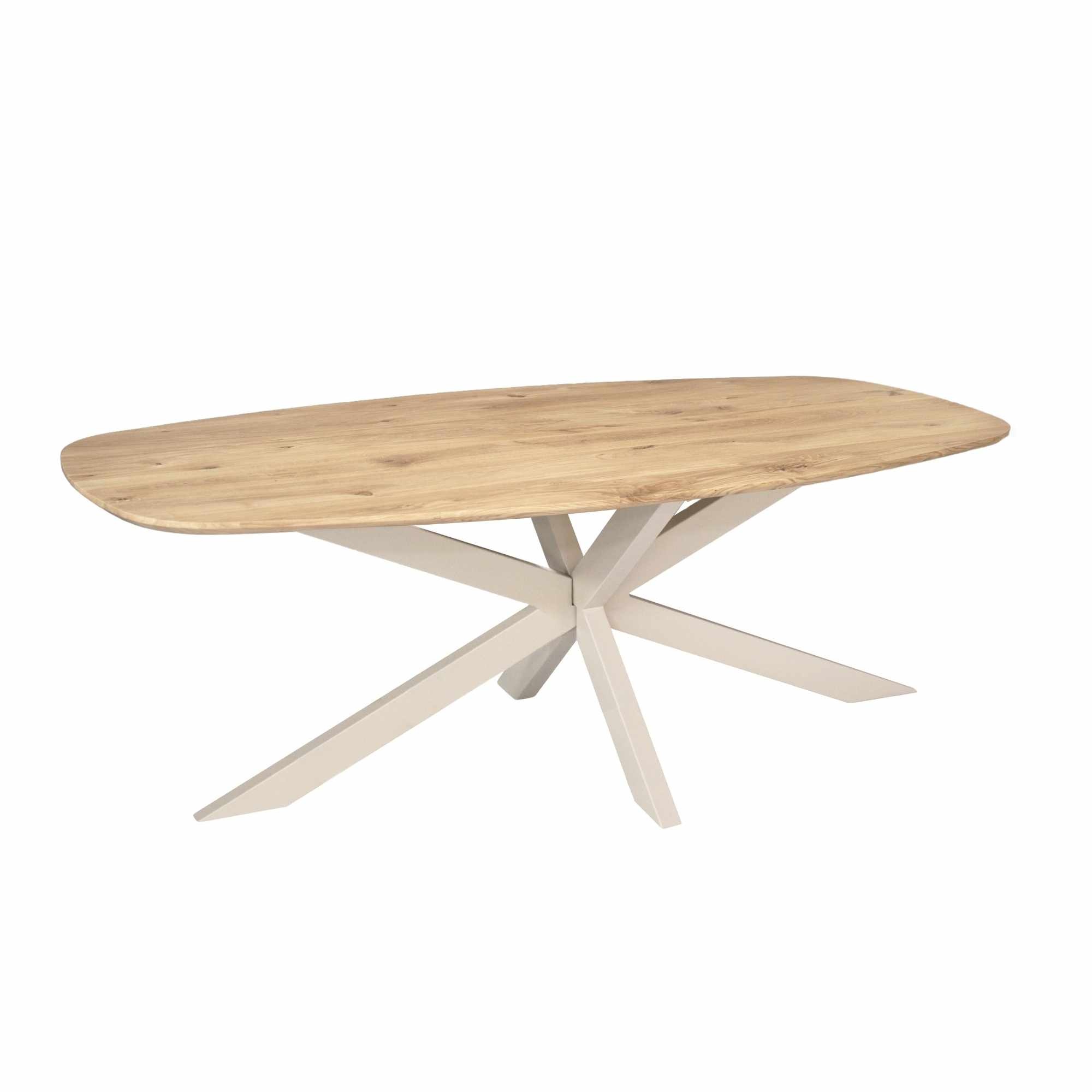 Starfurn - Eettafel Ferris - Beige - 100x200x76 cm