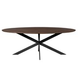 Starfurn - Eettafel Ferris - Bruin - 110x240x76 cm
