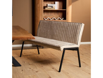 Starfurn - Eetkamerbank Tivoli - Beige - 56x155x88 cm